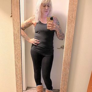 LULULEMON - Torque Tank top - Heathered Dark Grey - Size Small